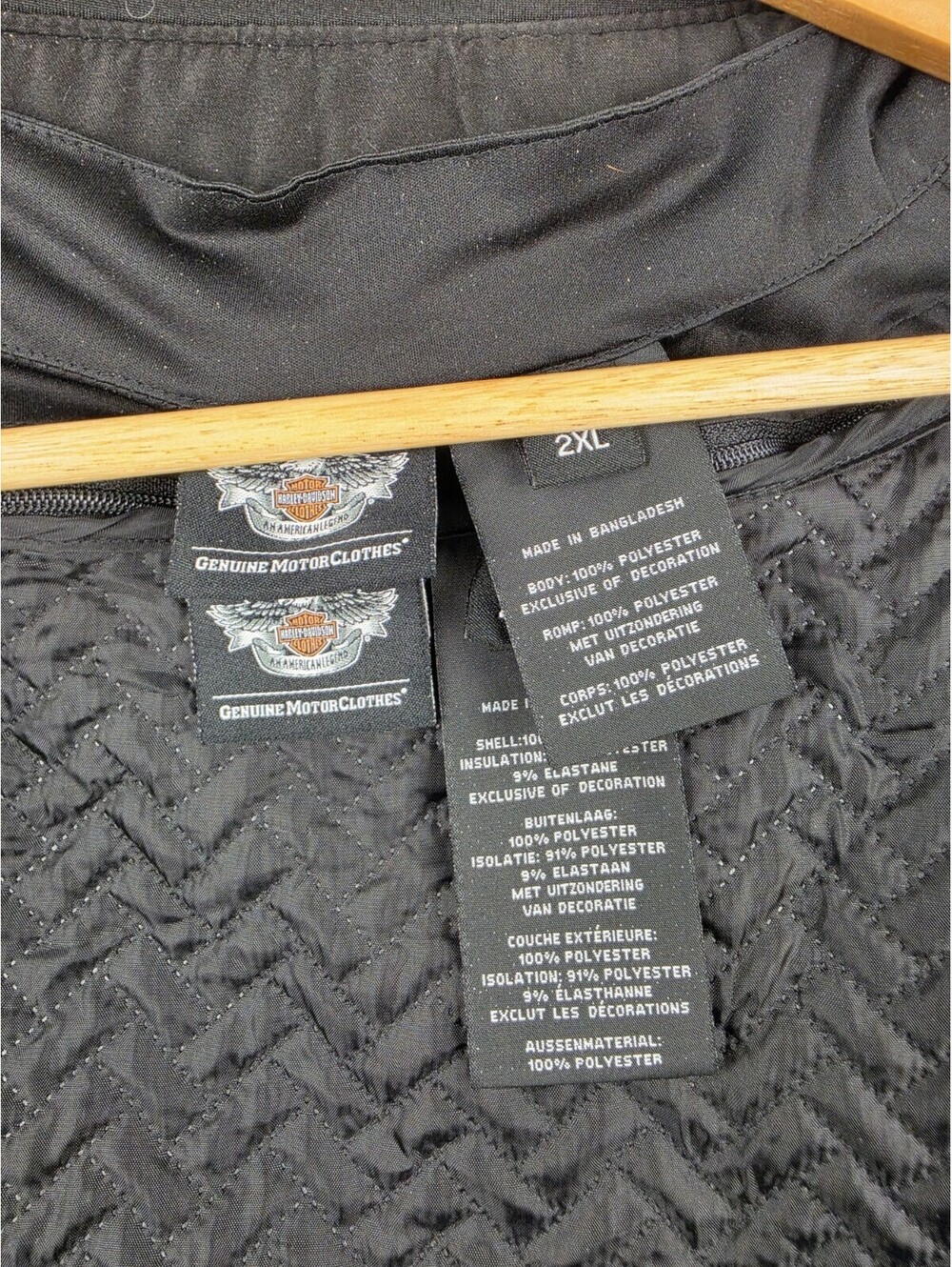 Harley-Davidson Double Lined Riding Jacket Interior Included - Picture 13 of 15